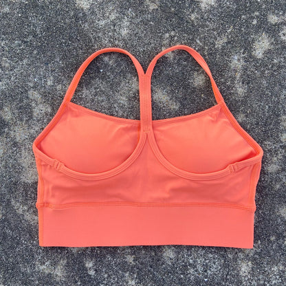 Women’s High-Support Gym & Yoga Sports Bra with Chest Pads