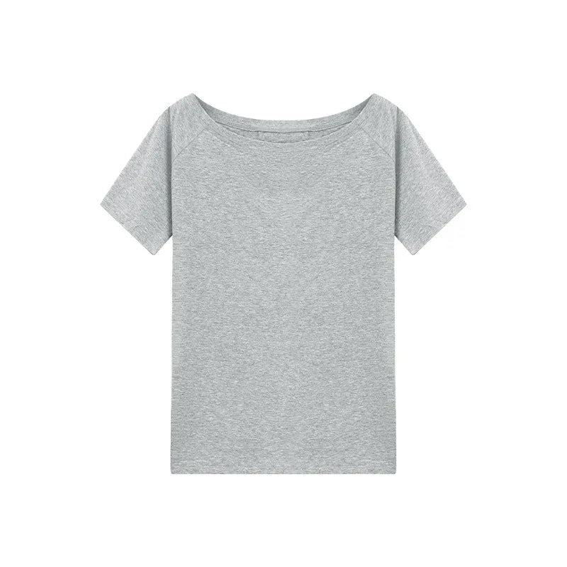 Loose Fit Daily T-Shirt – Simple Sexy Summer Street Top