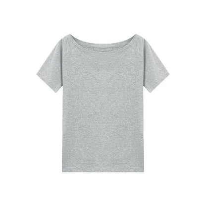 Loose Fit Daily T-Shirt – Simple Sexy Summer Street Top