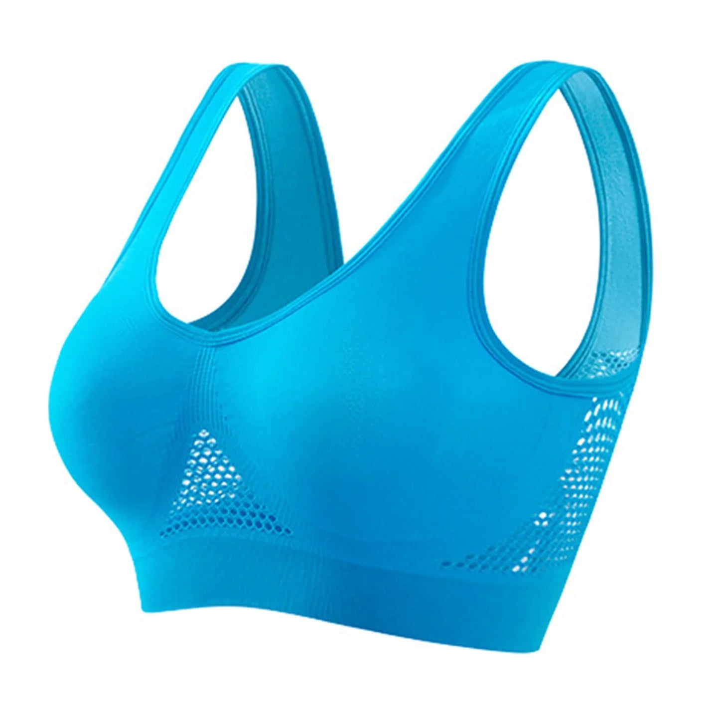 Beautiful Back Yoga Sports Bra – Shockproof Running & Fitness Support Top