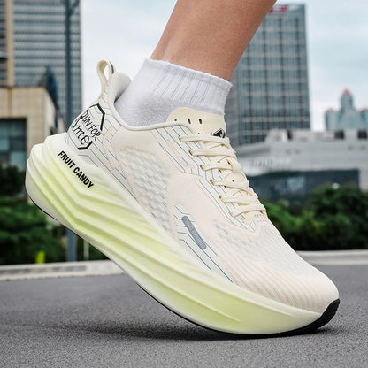 High-quality Running Shoes Men Women Cushioning Outdoor Cross Training Jogging Breathable Comfy Sneakers Walking Training Shoes
