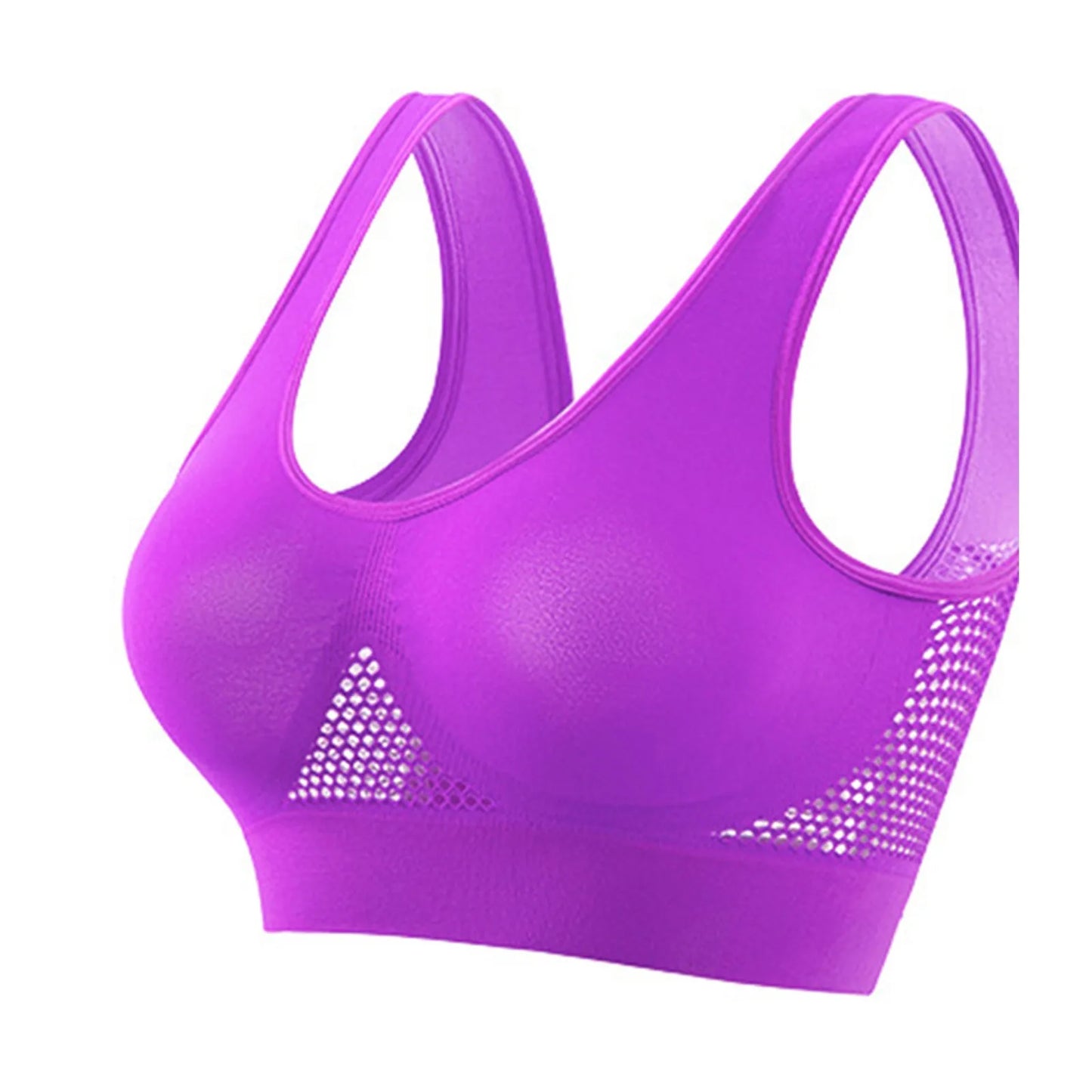 Beautiful Back Yoga Sports Bra – Shockproof Running & Fitness Support Top