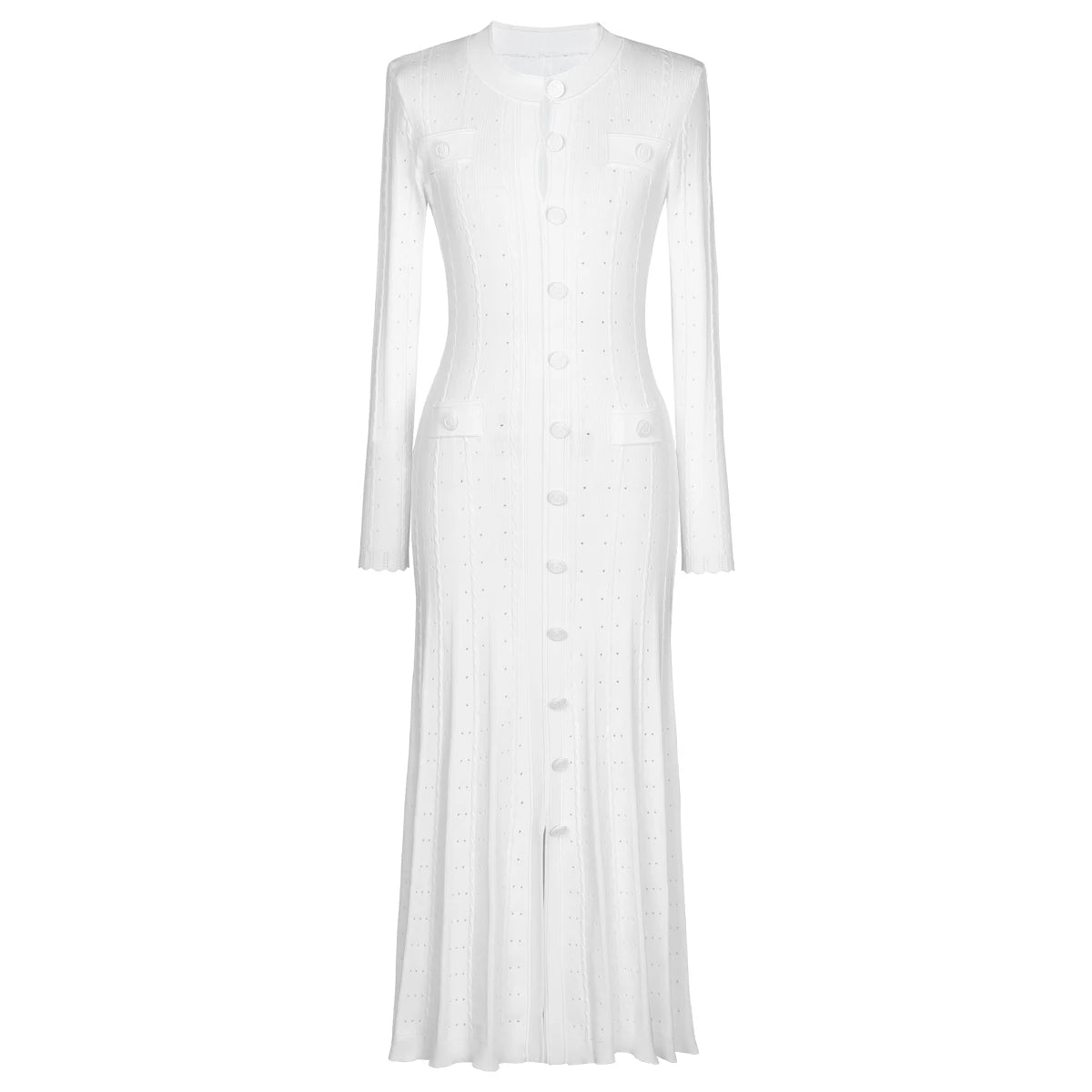 Women’s Long Sleeve Casual Knitted Dress