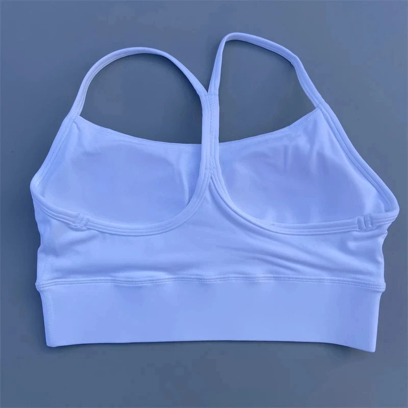 Women’s High-Support Gym & Yoga Sports Bra with Chest Pads