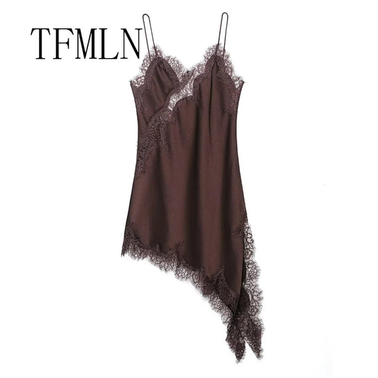 Sexy Summer Sling Dress – TFMLN Women’s Sleeveless Slim Fit Mini Dress