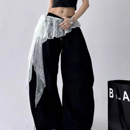 Flower Lace & Ruched Mini Skirts – Trendy Women’s Fashion