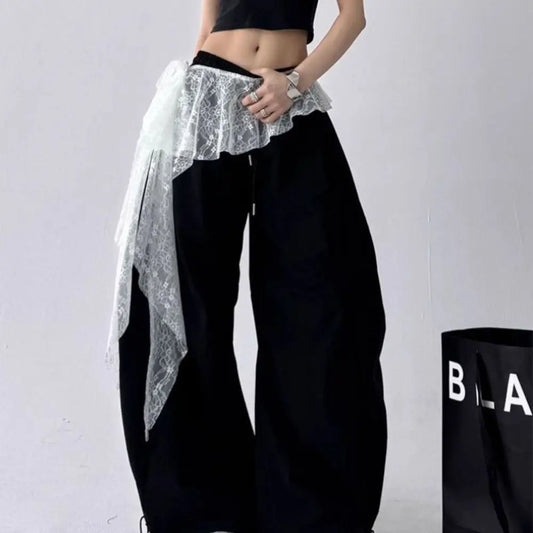 Flower Lace & Ruched Mini Skirts – Trendy Women’s Fashion