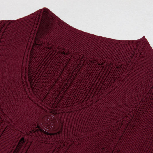 Women’s Long Sleeve Casual Knitted Dress